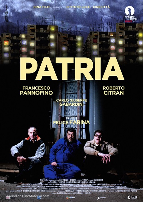 Patria - Italian Movie Poster