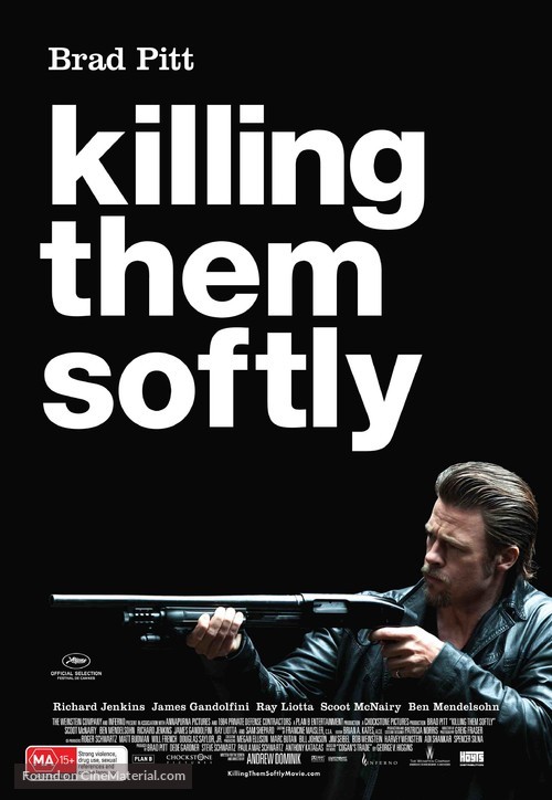 Killing Them Softly - Australian Movie Poster