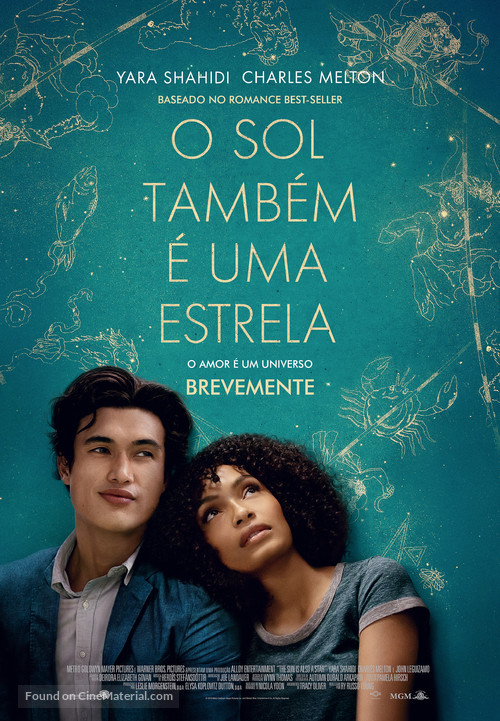 The Sun Is Also a Star - Portuguese Movie Poster