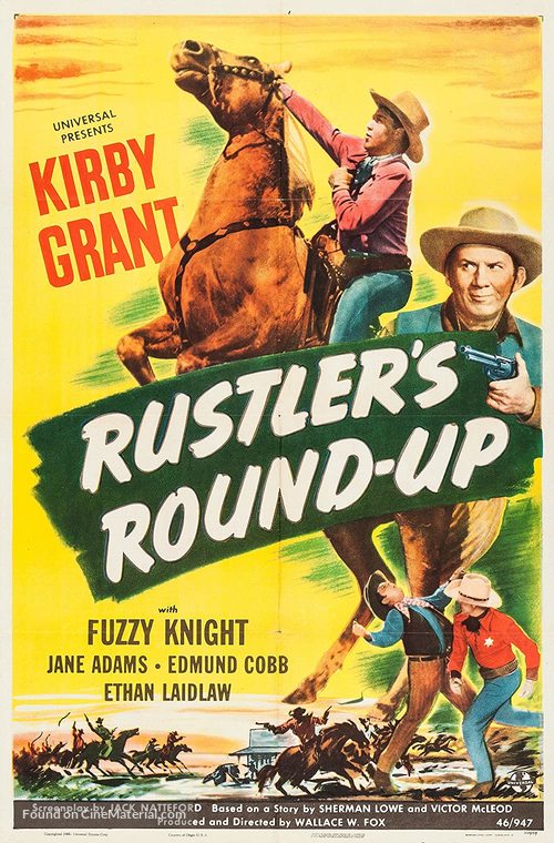Rustler's Round-Up - Movie Poster