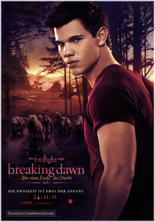 The Twilight Saga: Breaking Dawn - Part 1 - Swiss Movie Poster