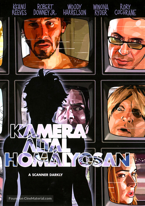 A Scanner Darkly - Hungarian DVD movie cover
