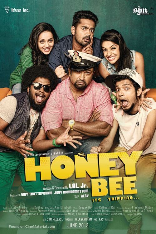 Honey Bee - Indian Movie Poster