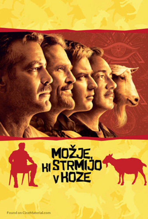 The Men Who Stare at Goats - Slovenian Movie Poster