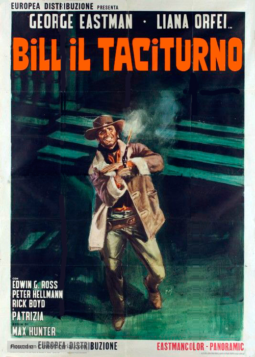 Bill il taciturno - Italian Movie Poster