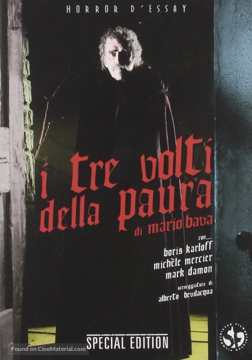 I tre volti della paura - Italian DVD movie cover