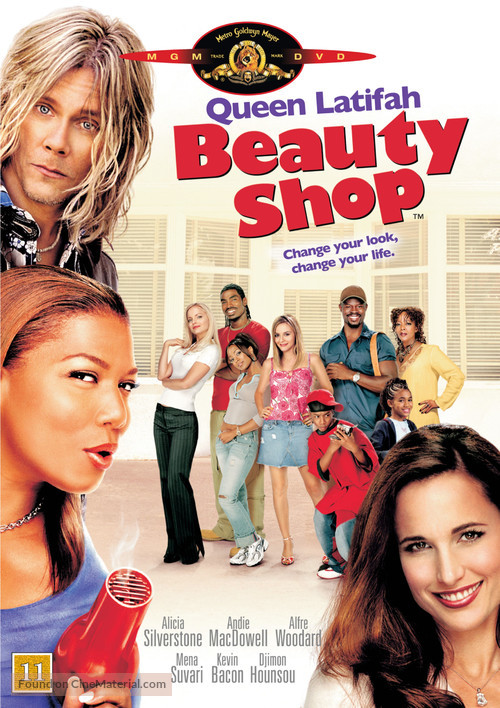 Beauty Shop - Danish DVD movie cover