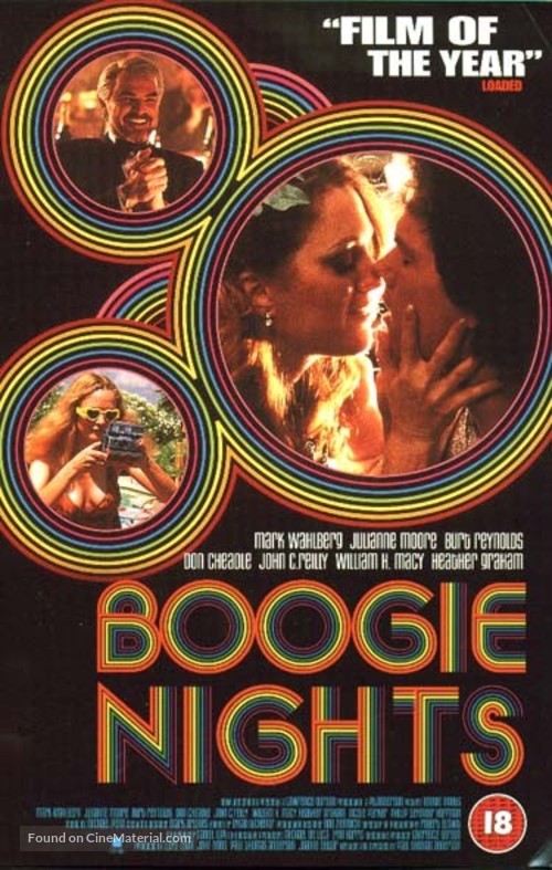 Boogie Nights - British Blu-Ray movie cover