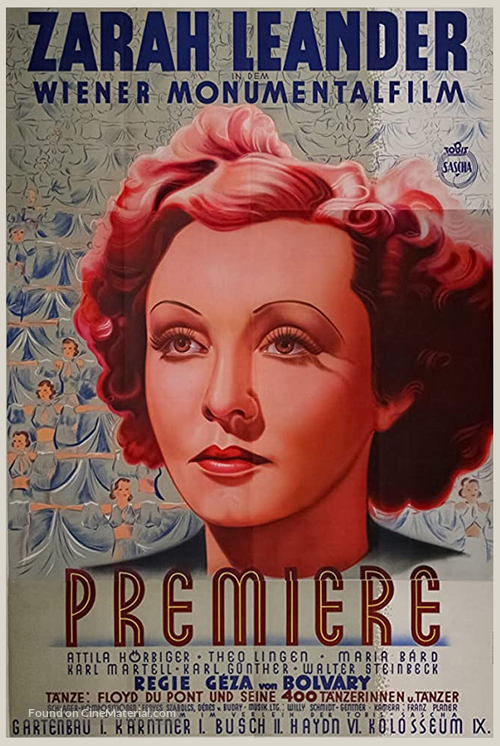 Premiere - German Movie Poster