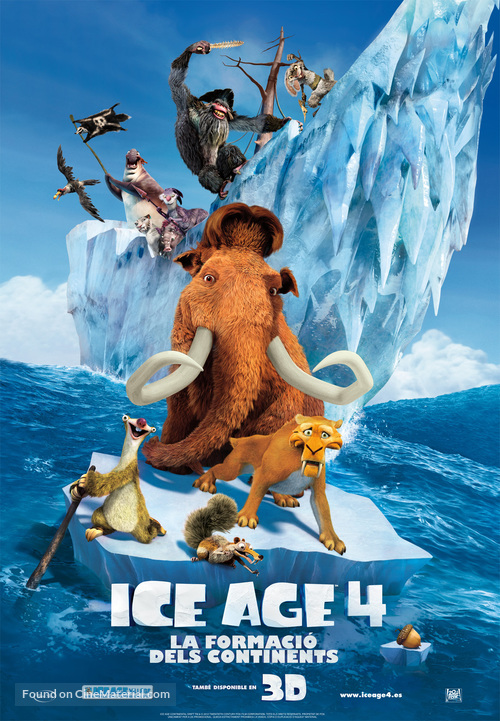 Ice Age: Continental Drift - Andorran Movie Poster