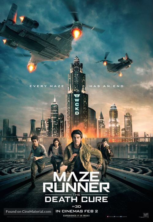 Maze Runner: The Death Cure - Indian Movie Poster