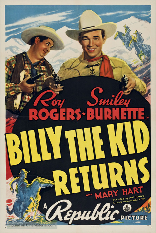 Billy the Kid Returns - Movie Poster