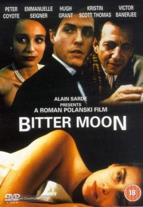 Bitter Moon - British DVD movie cover