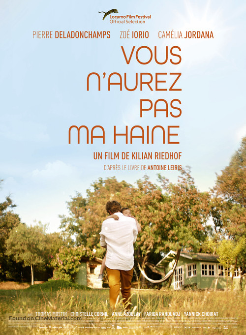 Vous n&#039;aurez pas ma haine - French Movie Poster