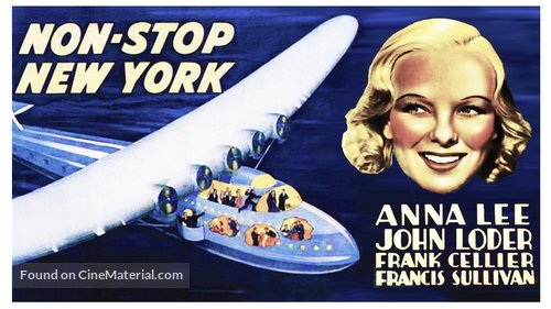 Non-Stop New York - British Movie Poster