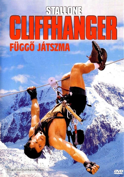 Cliffhanger - Hungarian DVD movie cover