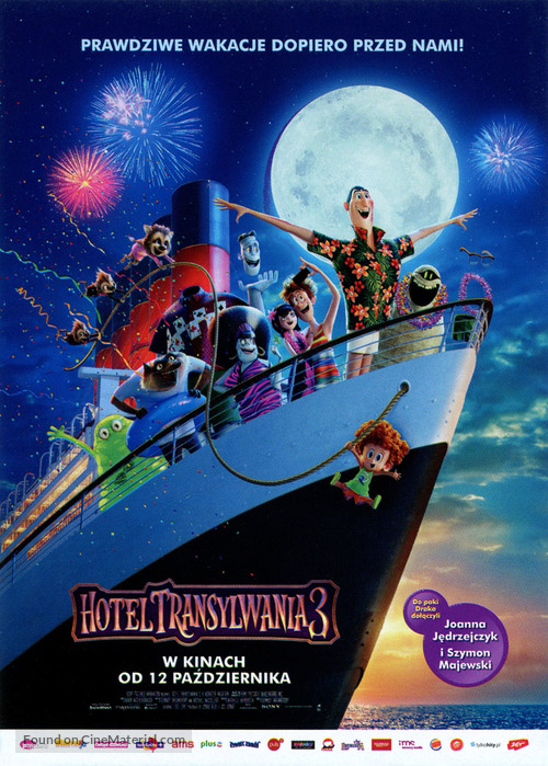 Hotel Transylvania 3: Summer Vacation - Polish Movie Poster