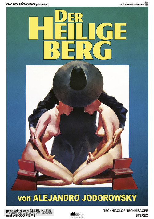 The Holy Mountain - German Movie Poster