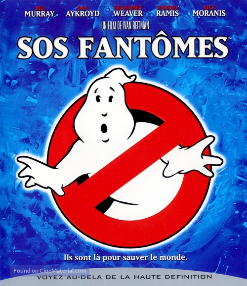 Ghostbusters - French Blu-Ray movie cover