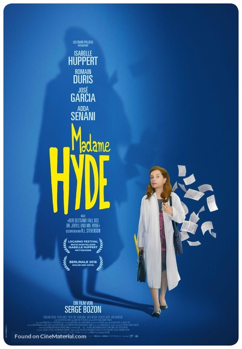 Madame Hyde - Swiss Movie Poster