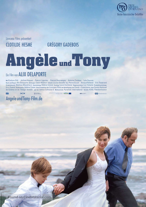 Ang&egrave;le et Tony - German Movie Poster