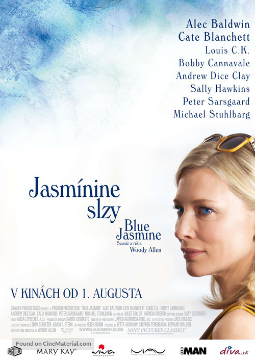 Blue Jasmine - Slovak Movie Poster