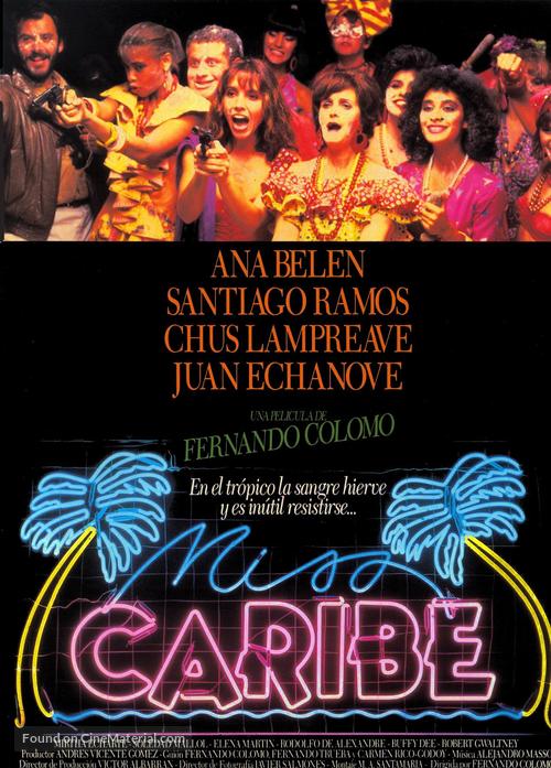 Miss Caribe - Spanish Movie Poster