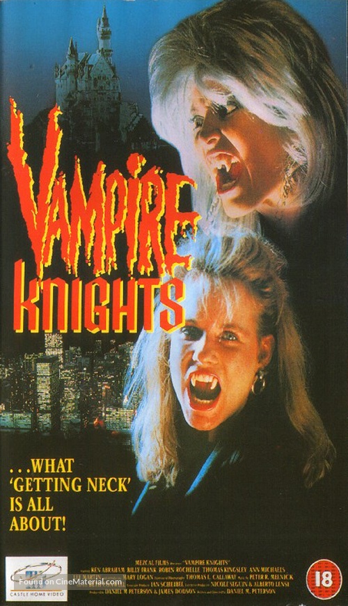 Vampire Knights - British VHS movie cover