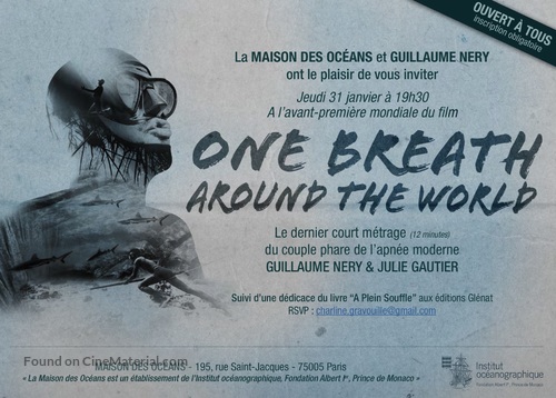 One Breath Around the World - French Movie Poster