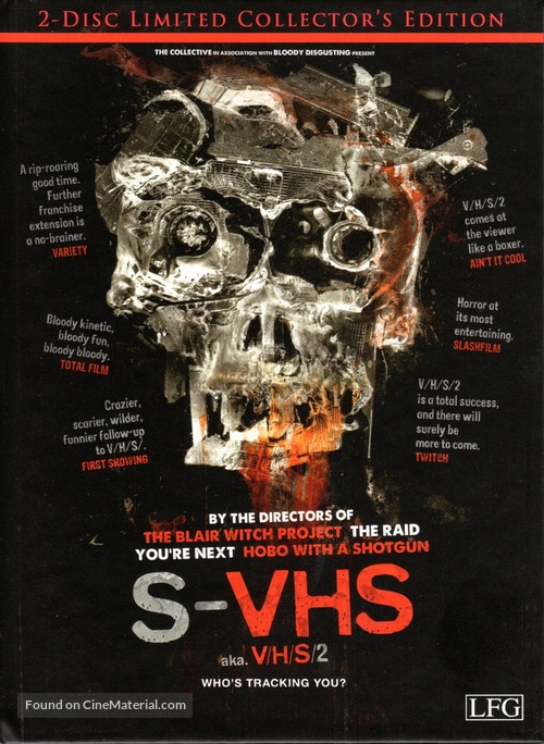 V/H/S/2 - Austrian Blu-Ray movie cover