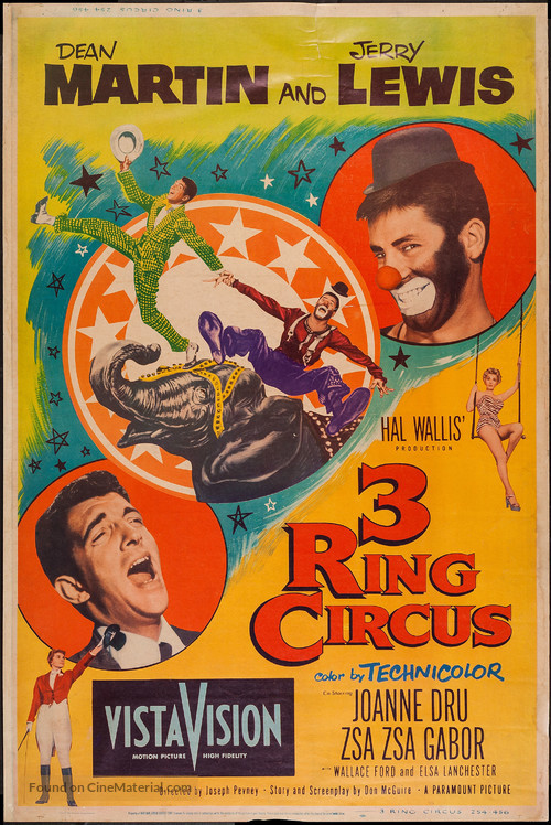 3 Ring Circus - Movie Poster