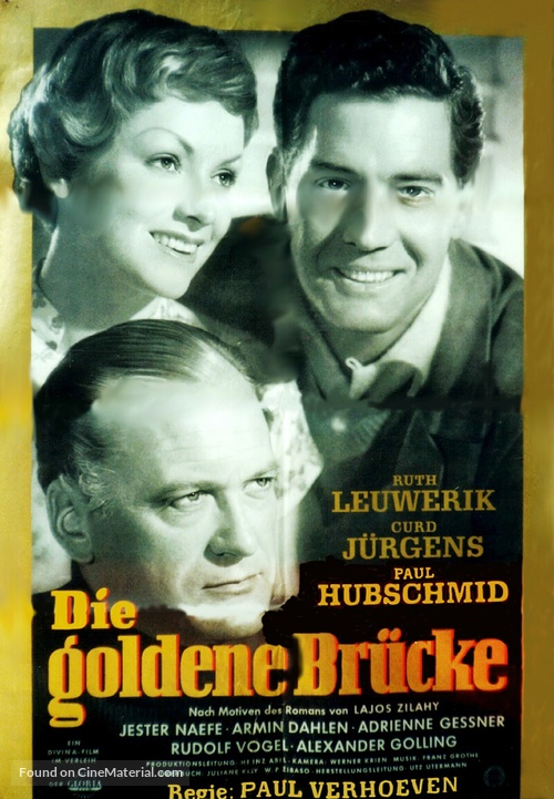 Die goldene Br&uuml;cke - German Movie Poster