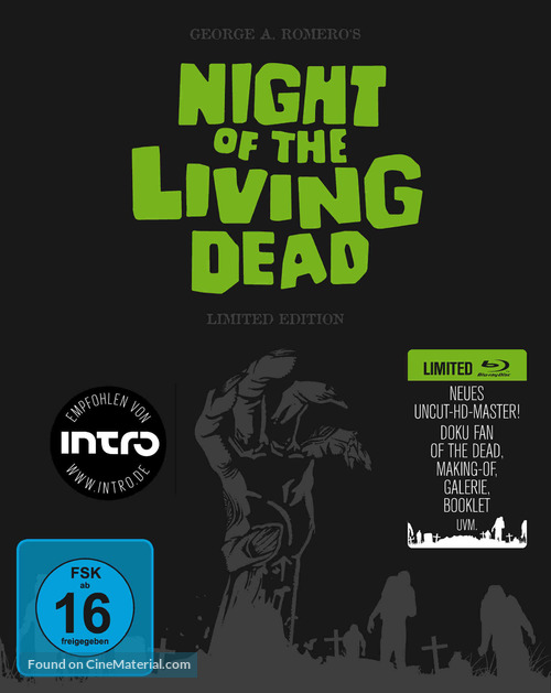Night of the Living Dead - German Movie Cover
