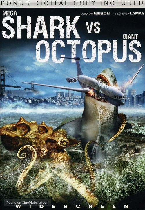 Mega Shark vs. Giant Octopus - DVD movie cover