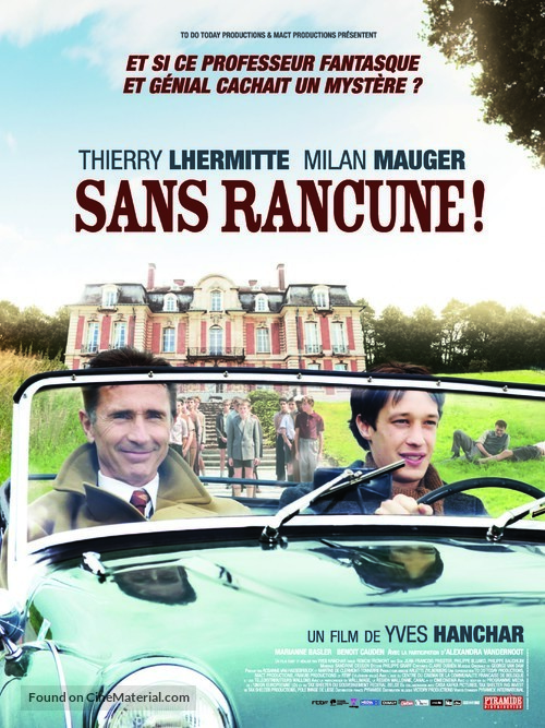 Sans rancune - French Movie Poster