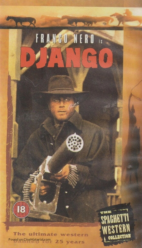 Django - British VHS movie cover