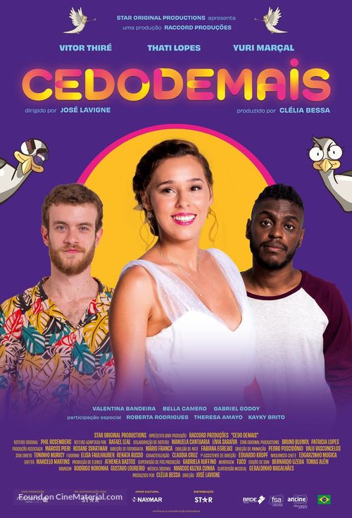Cedo Demais - Brazilian Movie Poster