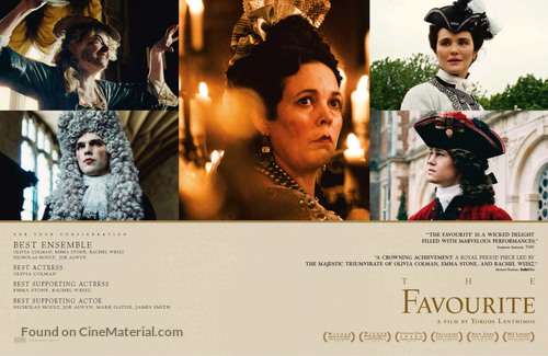 The Favourite - For your consideration movie poster