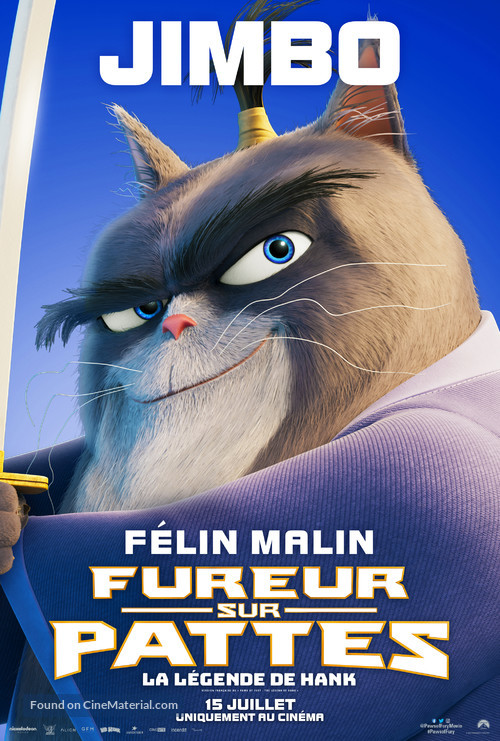Paws of Fury: The Legend of Hank - Canadian Movie Poster