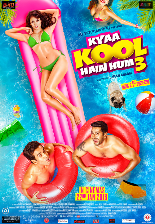 Kyaa Kool Hain Hum 3 - Indian Movie Poster