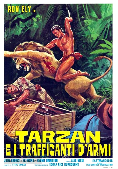 Tarzan and the Perils of Charity Jones - Italian Movie Poster