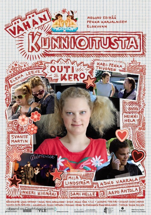 V&auml;h&auml;n kunnioitusta - Finnish Movie Poster