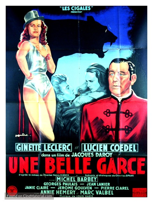 Une belle garce - French Movie Poster