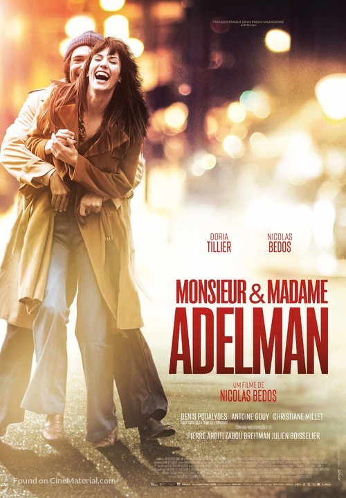 Mr &amp; Mme Adelman - Portuguese Movie Poster