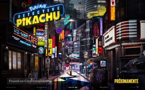 Pok&eacute;mon: Detective Pikachu - Argentinian Movie Poster