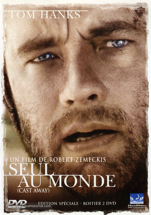 Cast Away - French DVD movie cover