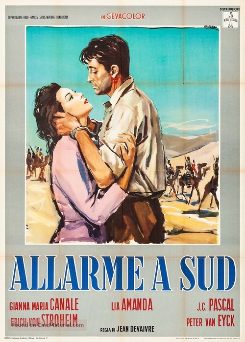 Alerte au sud - Italian Movie Poster