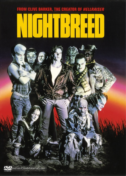 Nightbreed - DVD movie cover