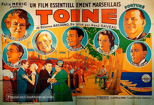 Toine - French Movie Poster