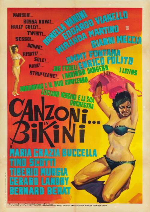 Canzoni in... bikini - Italian Movie Poster